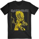Iron Maiden: Unisex T-Shirt/Yellow Flyer (Large)