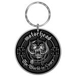 Motörhead: Keychain/The World Is Yours (Enamel In-Fill)