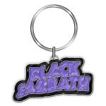 Black Sabbath: Keychain/Logo (Enamel In-Fill)