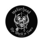 Motörhead: Standard Woven Patch/The World Is Yours
