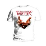Bullet For My Valentine: Unisex T-Shirt/Temper Temper Blood Hands (Large)