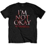 My Chemical Romance: Unisex T-Shirt/I`m Not Okay (Small)