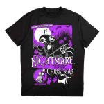 Disney: Unisex T-Shirt/The Nightmare Before Christmas Welcome To Halloween Town (X-Large)