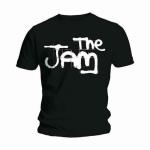 The Jam: Unisex T-Shirt/Spray Logo Black (X-Large)