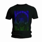 Jimi Hendrix: Unisex T-Shirt/Swirly Text (Medium)