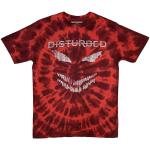 Disturbed: Unisex T-Shirt/Scary Face (Wash Collection) (X-Large)