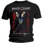 Alice Cooper: Unisex T-Shirt/Paranormal Splatter (Small)