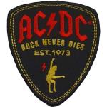 AC/DC: Standard Woven Patch/Plectrum