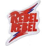 David Bowie: Standard Woven Patch/Rebel Rebel