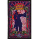 Janis Joplin: Standard Printed Patch/Floral Flame