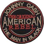 Johnny Cash: Standard Woven Patch/American Rebel