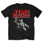 Jimi Hendrix: Unisex T-Shirt/Block Logo (Medium)