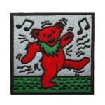 Grateful Dead: Standard Woven Patch/Dancing Bear