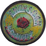 Grateful Dead: Standard Printed Patch/American Beauty Circle