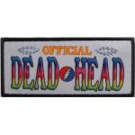 Grateful Dead: Standard Printed Patch/Official Dead Head