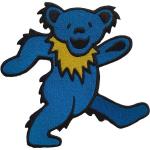 Grateful Dead: Standard Woven Patch/Blue Dancing Bear