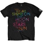 John Lennon: Unisex T-Shirt/Shine On (Medium)