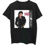 Michael Jackson: Unisex T-Shirt/Bad (Small)