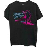 Michael Jackson: Unisex T-Shirt/Neon (X-Large)