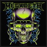 Megadeth: Standard Woven Patch/Vic Rattlehead