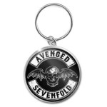 Avenged Sevenfold: Keychain/Death Bat Crest (Enamel In-fill)