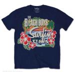 The Beach Boys: Unisex T-Shirt/Surfin USA Tropical (Small)