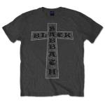 Black Sabbath: Unisex T-Shirt/Cross (Medium)
