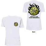 Bring Me The Horizon: Unisex T-Shirt/Globe (Back Print) (X-Large)
