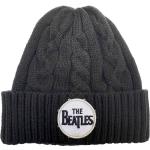 The Beatles: Unisex Beanie Hat/Drum Logo (Cable Knit)