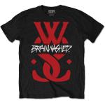 While She Sleeps: Unisex T-Shirt/Brainwashed Logo (Small)