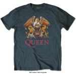 Queen: Unisex T-Shirt/Classic Crest (Large)