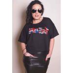 Judas Priest: Ladies T-Shirt/Union (Boxy Style/Glitter Print) (Medium)