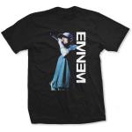 Eminem: Unisex T-Shirt/Mic. Pose (X-Large)