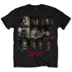 Slipknot: Unisex T-Shirt/Blocks (Small)