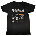 Pink Floyd: Unisex T-Shirt/Dark Side of the Moon Band & Pulse (Large)