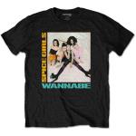The Spice Girls: Unisex T-Shirt/Wannabe (Large)