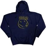 Nirvana: Unisex Pullover Hoodie/Inverse Happy Face (Large)