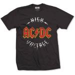 AC/DC: Unisex T-Shirt/High Voltage (X-Large)