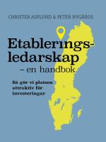 Etableringsledarskap - En Handbok