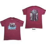 Slipknot: Unisex T-Shirt/Goat Logo Demon (Back Print) (Large)