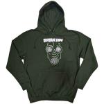 Green Day: Unisex Pullover Hoodie/Green Mask (Large)