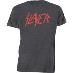 Slayer: Unisex T-Shirt/Distressed Logo (X-Large)