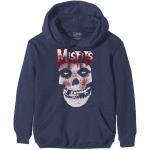 Misfits: Unisex Pullover Hoodie/Blood Drip Skull (Medium)