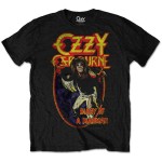 Ozzy Osbourne: Unisex T-Shirt/Diary of a Mad Man (Black) (Medium)
