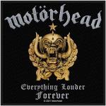 Motörhead: Standard Woven Patch/Everything Louder Forever