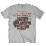 The Beatles: Unisex T-Shirt/Second Album (Small)
