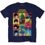 The Beatles: Unisex T-Shirt/Yellow Submarine Characters (Small)