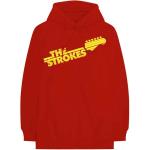 The Strokes: Unisex Pullover Hoodie/Guitar Fret Logo (Small)
