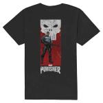 Marvel Comics: Unisex T-Shirt/Punisher Holding Gun (Large)