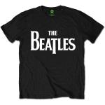 The Beatles: Unisex T-Shirt/Drop T Logo (Small)